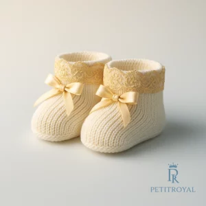 Bio-Schühchen Weißgold